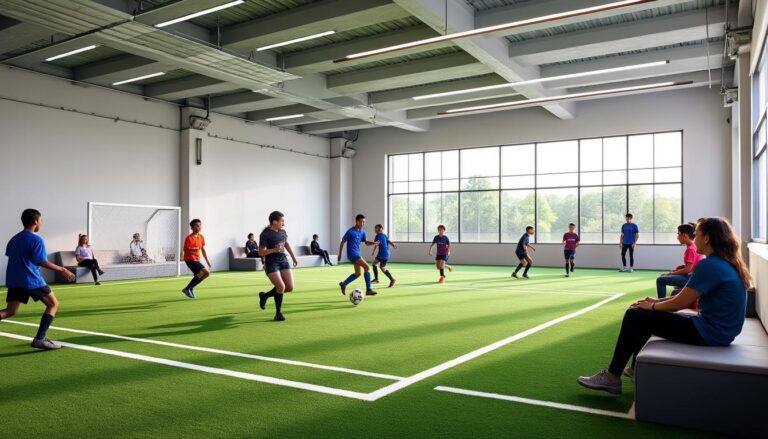 découvrez le five paris 17, un espace sportif unique adapté à tous les âges et niveaux, offrant des terrains de foot en salle modernes et des activités pour toute la famille.