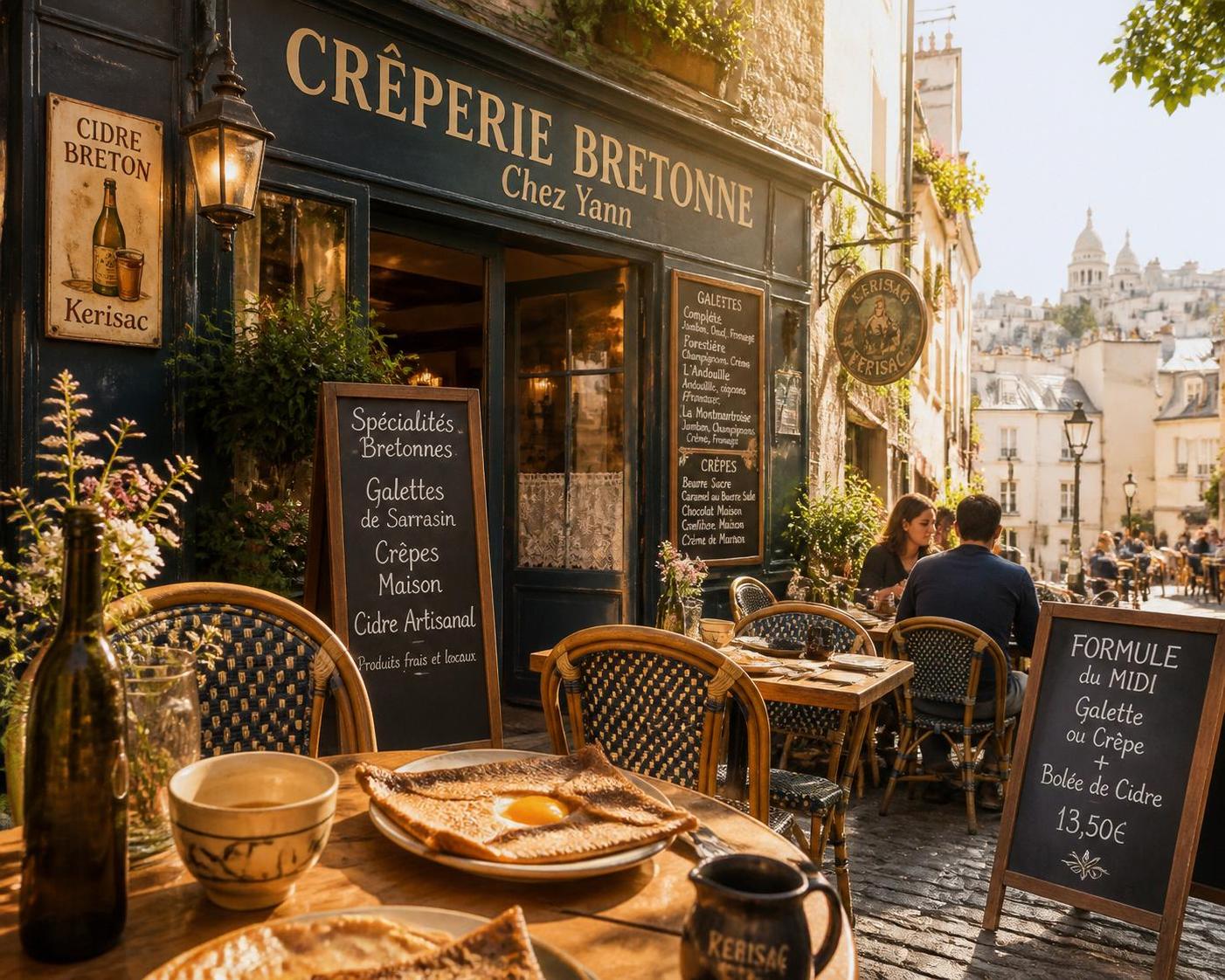 découvrez la meilleure crêperie à montmartre et savourez des crêpes authentiques dans un cadre unique pour une expérience culinaire inoubliable.