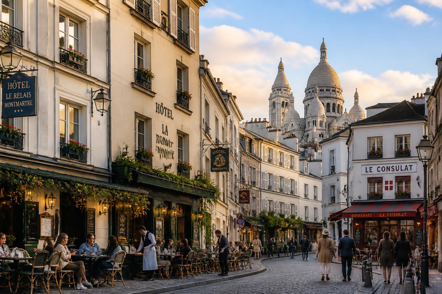 découvrez les meilleurs hôtels à montmartre, paris, et profitez d'un séjour inoubliable au cœur d'un quartier charmant et authentique.