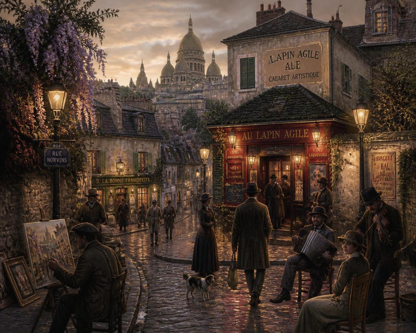 plongez dans l'épisode 7 de la série et découvrez les mystères et secrets fascinants du quartier emblématique de montmartre.
