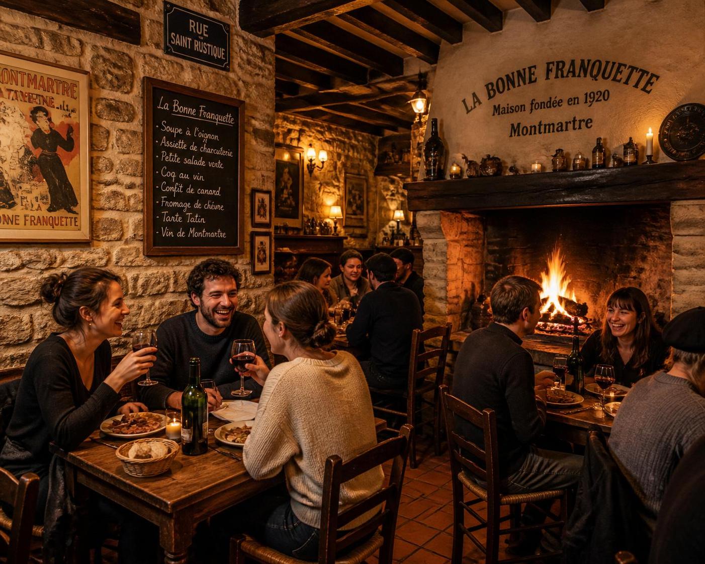 plongez dans l'histoire fascinante et l'atmosphère authentique de la taverne de montmartre, un lieu emblématique chargé de charme et de convivialité.