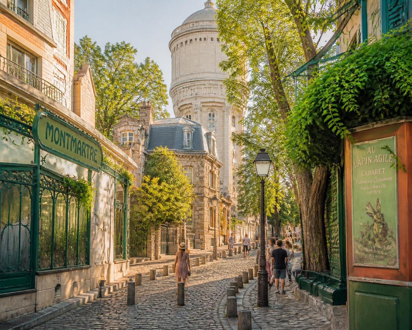 découvrez l'histoire fascinante et les curiosités du château d'eau de montmartre, un monument emblématique offrant une vue unique sur paris.