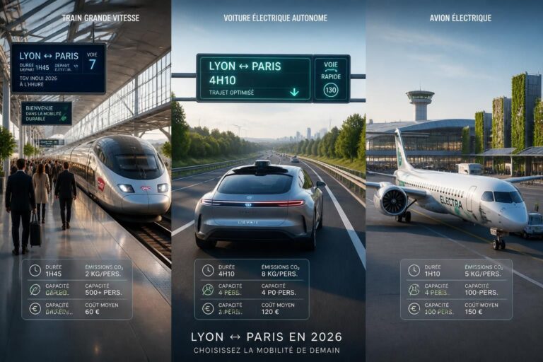 comparez toutes les options de transport entre lyon, paris et saint-germain en 2026 pour choisir la solution la plus rapide, économique et confortable.