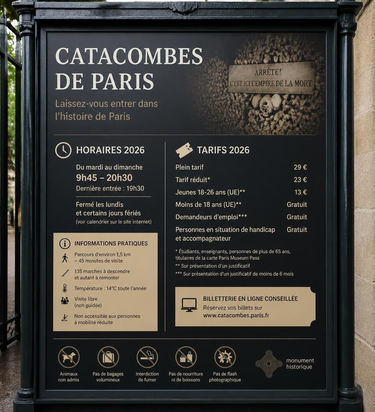 explorez les mystères fascinants des catacombes de paris en 2026 et plongez dans l'histoire souterraine de la capitale française.
