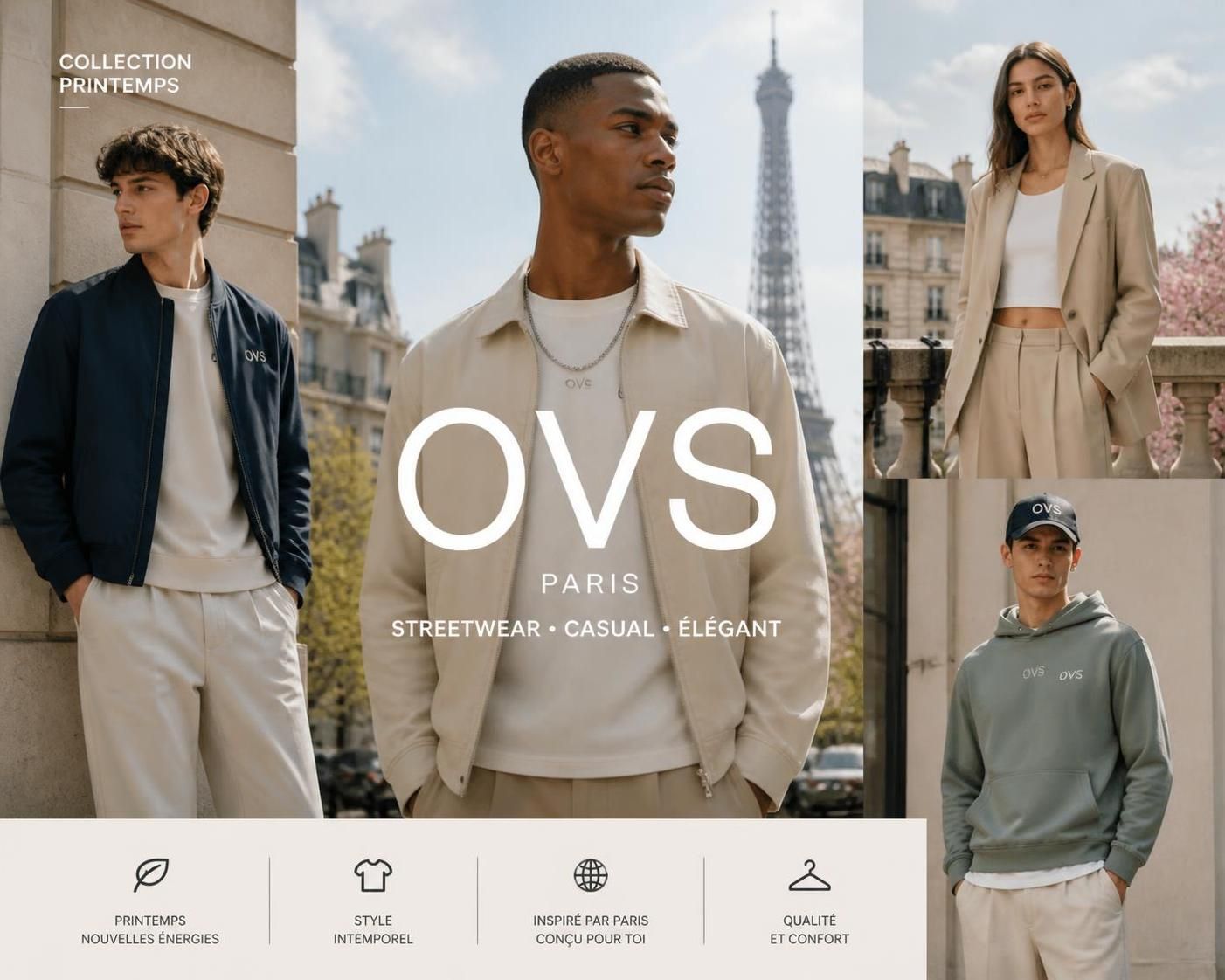 découvrez ovs paris, la marque de mode accessible qui allie tendances urbaines et style contemporain pour un look unique et abordable.