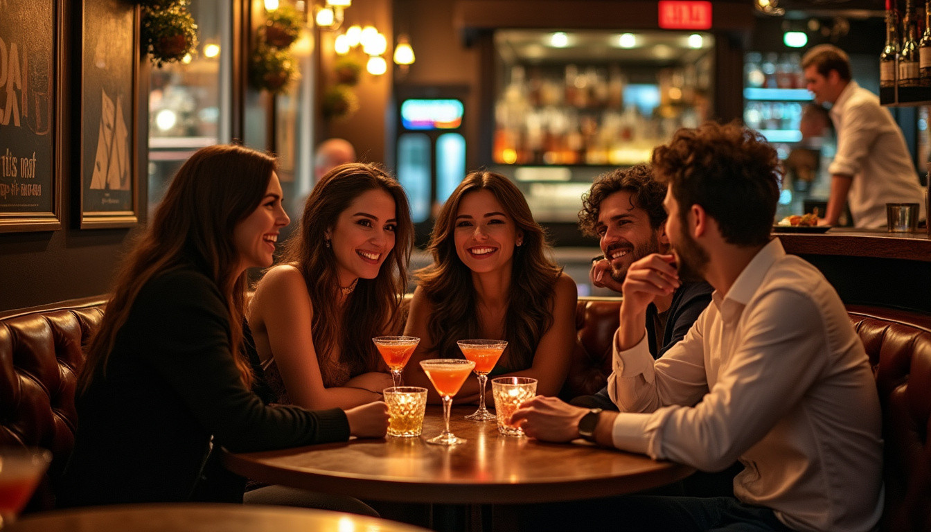 découvrez un bar sympathique à paris pour une soirée conviviale entre amis, avec une ambiance chaleureuse et des boissons savoureuses.