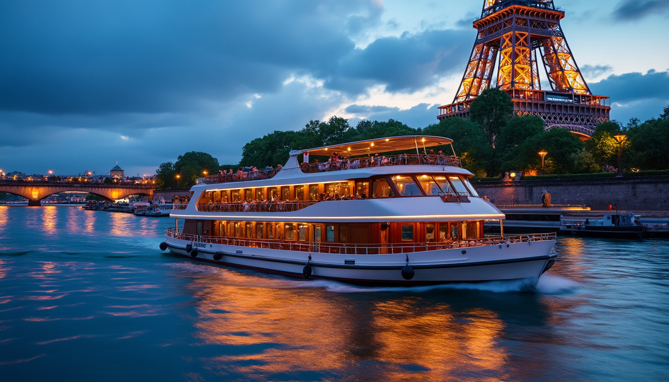 découvrez le prix d'une balade en bateau mouche en 2026 et planifiez votre croisière sur la seine pour profiter pleinement des sites emblématiques de paris.