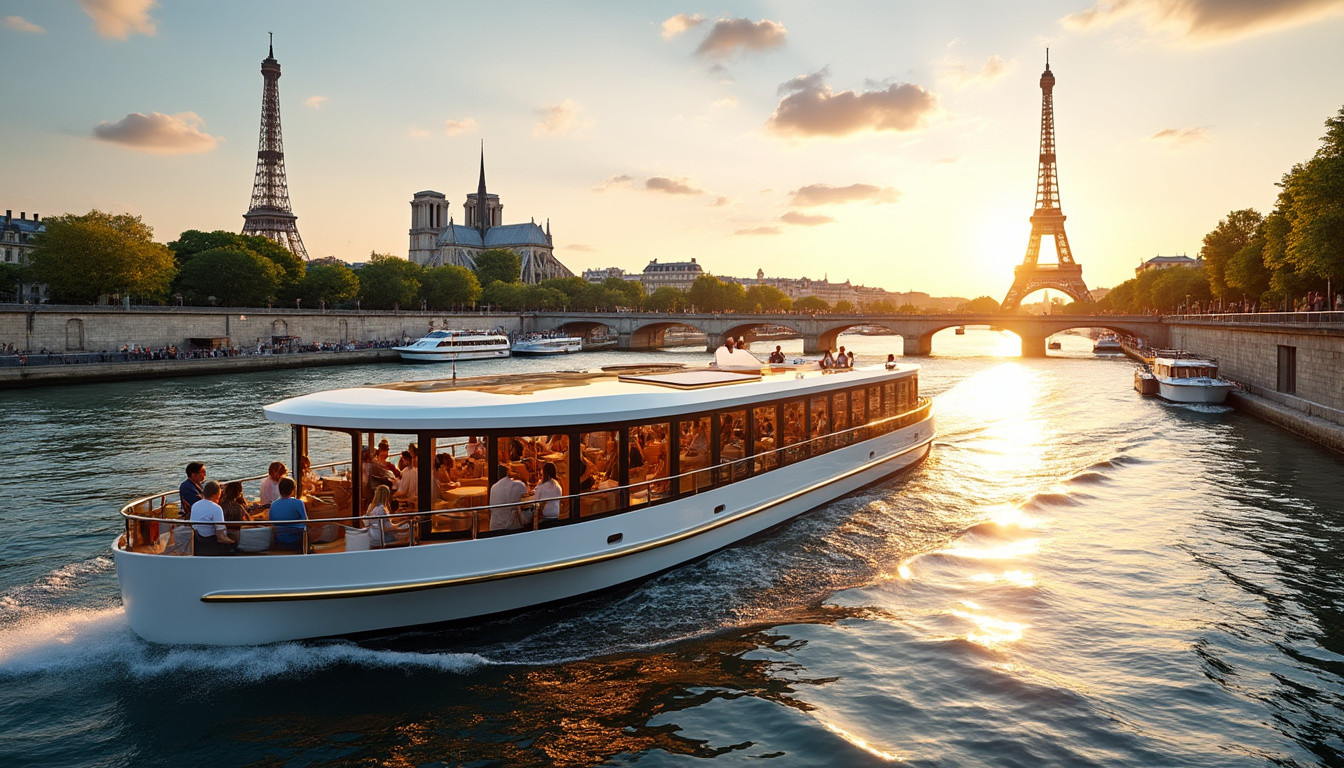 en 2026, profitez d’une balade unique en bateau sur la seine et admirez paris autrement, au fil de l’eau et de ses plus beaux monuments.